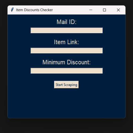 Amazon-Flipkart Discount Tracker